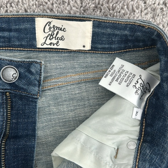 Cosmic Blue Love high rise jean - Picture 2 of 4